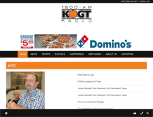 Tablet Screenshot of kogt.com